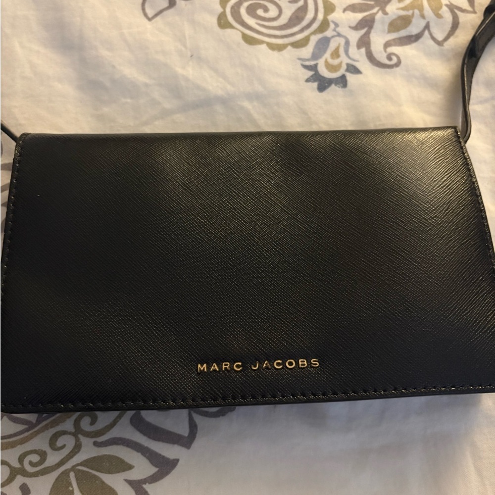 Marc Jacobs Elegant Black Shoulder Bag